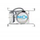 6 in. New Construction Recessed Metallic Housing with Air Tight IC
